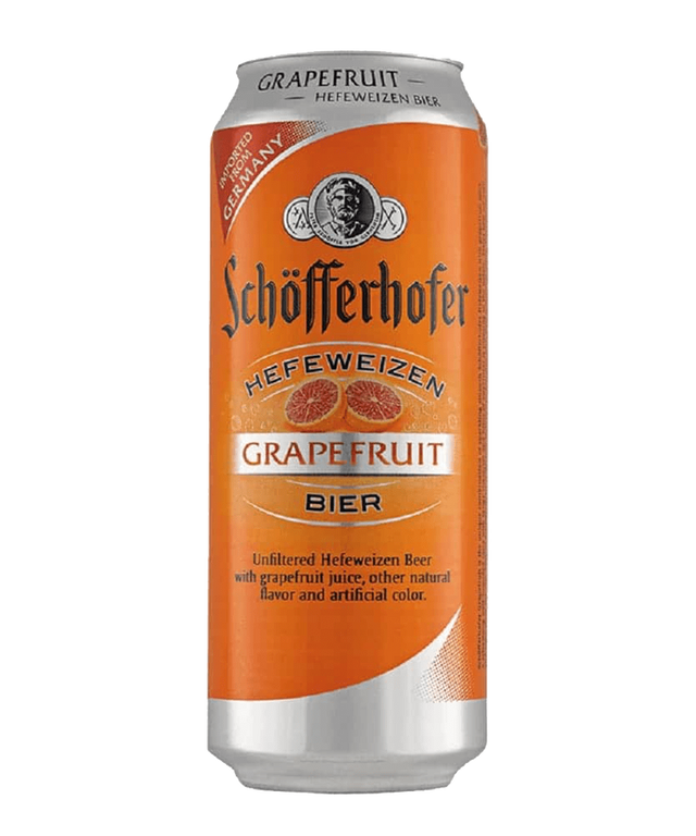 Schofferhofer Grapefruit Low Alcohol Radler – 6 x 500ml Cans (2.5% ABV)