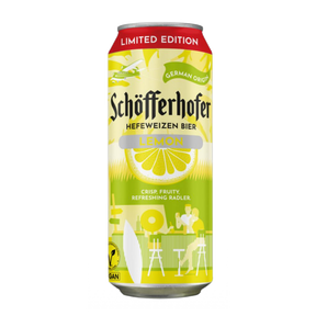 Schofferhofer Lemon Low Alcohol Radler - 500ml Can (2.5% ABV)