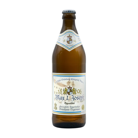 Tegernsee Max Joseph 1806 Helles Beer - 6 x 500ml Bottles (5.2% ABV)