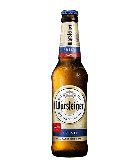 Warsteiner Fresh 0.0% Alcohol Free Pilsner – 6 x 330ml Bottles