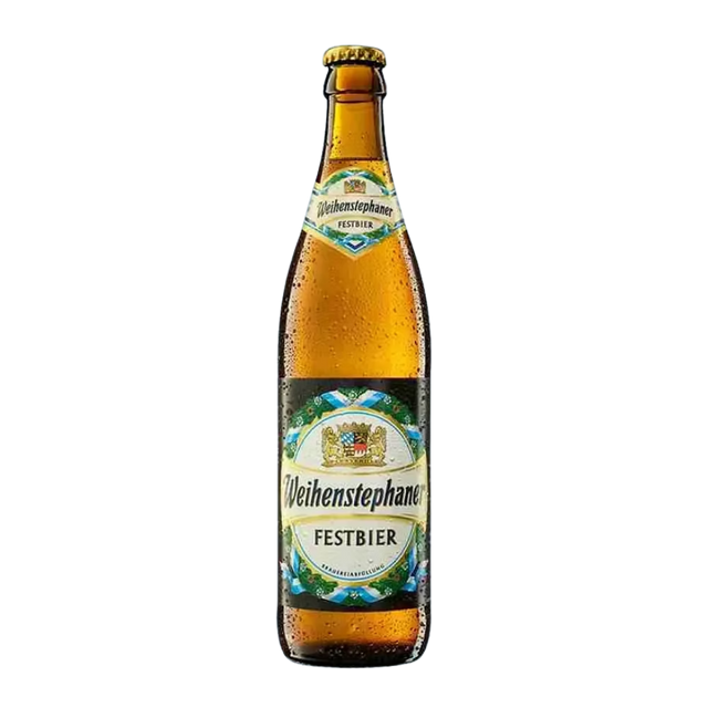 Weihenstephaner Festbier Oktoberfest beer - 6 x 500ml Bottles (5.8% ABV)